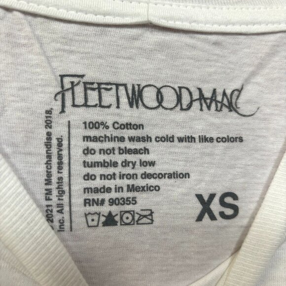 Fleetwood Mac Rumours Album Cover Rock Tee XS - Picture 4 of 4
